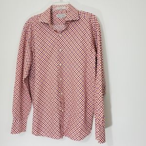 Eighty Eight Cotton Checked Shirt, Size Large